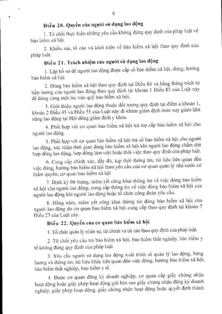 Luật bảo hiểm xã hội