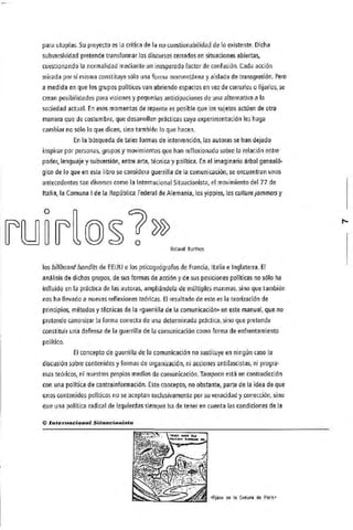 Manual Guerrilla Comunicacion - Luther Blisset