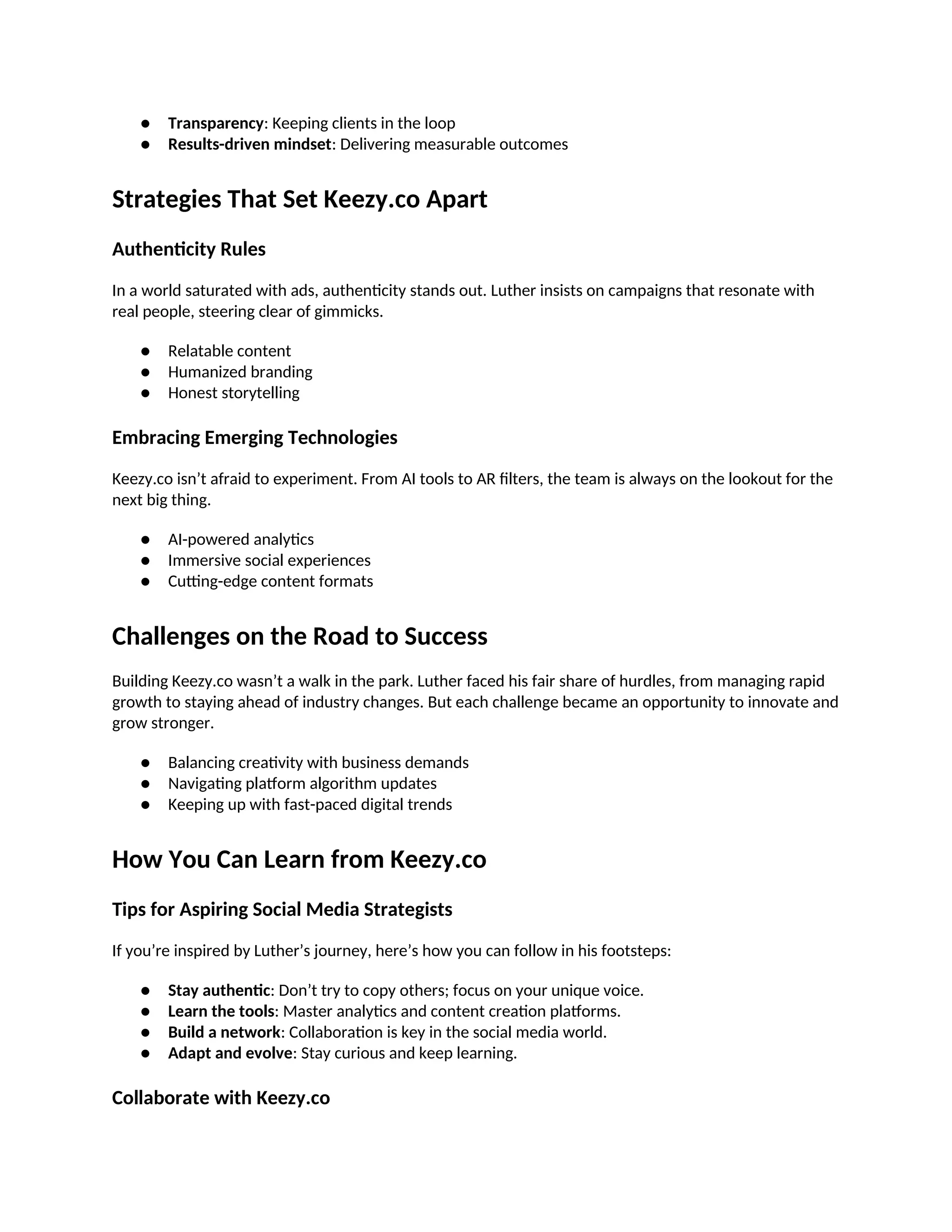 Luther Social Media Maven Keezy.co_ Shaping Digital Narratives.docx