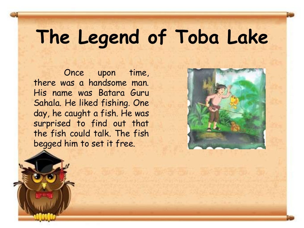 The Legend of Danau Toba (narrative text)