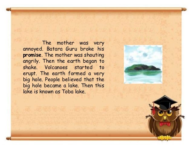 The Legend of Danau Toba (narrative text)