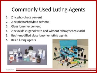 Quick Up luting agents and cementation in FPD-1.pptx