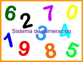 Sistema de numeracion