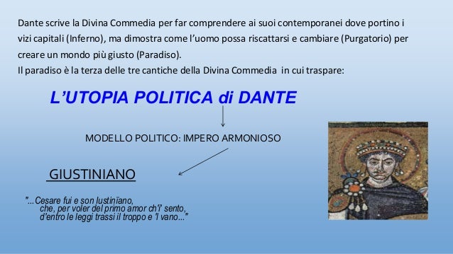 L Utopia Politica Di Dante
