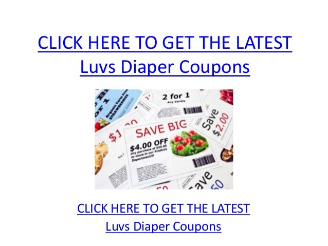 luvs printable coupons 2019