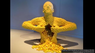 Photo by Scott Hanselman at OMSI, Portland, OR 2012
Original Sculpture by BrickArtist.com
 