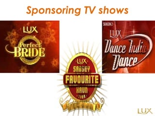 Sponsoring TV shows 