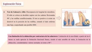 LUXACION Y DISPLASIA DE CADERA-PPT.pdf unjfsc | PDF