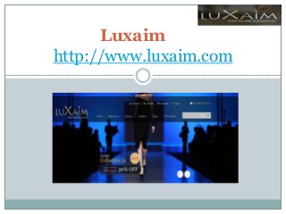 Luxaim
http://www.luxaim.com
 
