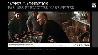 ,
CAPTER L ATTENTION
PAR DES PUBLICITES NARRATIVES




LuxStories - 12ème production LuxBox / Groupe Figaro || ||||||| ||||||||||
 