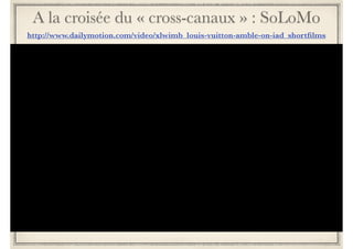 Les outils de la digitalisation 
4) CRM ou le « vendeur augmenté » 
> dispose d’une tablette numérique, d’un PDA pour accès aux 
données clients et proposer un accueil personnalisé 
> accède à l’ensemble du catalogue produits, des services 
maison 
> porte assistance à l’usage des bornes interactives ou écrans 
tactiles 
> la tablette peut aussi servir de terminal de paiement 
mobiles 
Le vendeur connecté permet un CRM adapté 
> Accès aux informations complètes sur les attentes, 
préférences et l’historique d’achat 
> Accès à la pré-sélection faîte en ligne 
> Accompagner la finalisation d’un panier initié en ligne 
> Conseils à l’achat pertinents et personnalisés 
Vendeur 
connecté 
e-CRM 
Il capitalise sur l’historique de la relation avec la 
marque afin de pousser une offre très pertinente en magasin. 
 