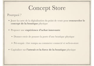 Les outils de la digitalisation 
5) Paiement par mobile 
Payer avec son mobile sans passer par la caisse 
> Flasher le QR code, le code barre 
> Technologies NTFS,Square… 
> Solutions de paiement en ligne (Paypal…) 
Limite : les avis divergent quant au paiement à distance en luxe. Le passage à la caisse est souvent demandé par les 
clients qui veulent vivre une véritable expérience avec leur marque de luxe. 
 
