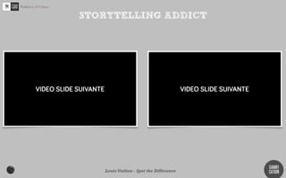 STORYTELLING ADDICT




http://www.youtube.com/watch?v=5WHRXCIHSmU              http://www.youtube.com/watch?v=qQdDUo-9jhg...