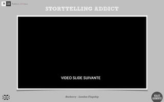 STORYTELLING ADDICT




https://www.youtube.com/watch?v=CokbQWI_15U


            Burberry - London Flagship          RÉAL...
