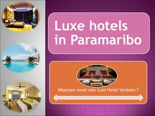 Luxe hotels in Paramaribo 