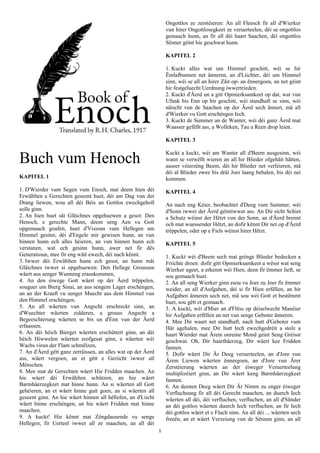 The Book of Enoch: Visions, Angels, and Divine Judgment Explored | PDF