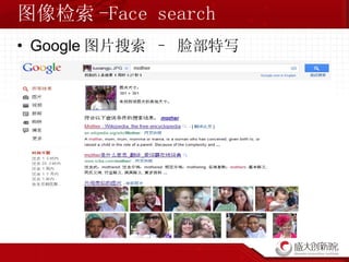 图像检索 -Face search Google 图片搜索 – 脸部特写 