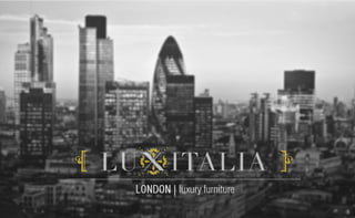Luxitalia 2015 brands presentation