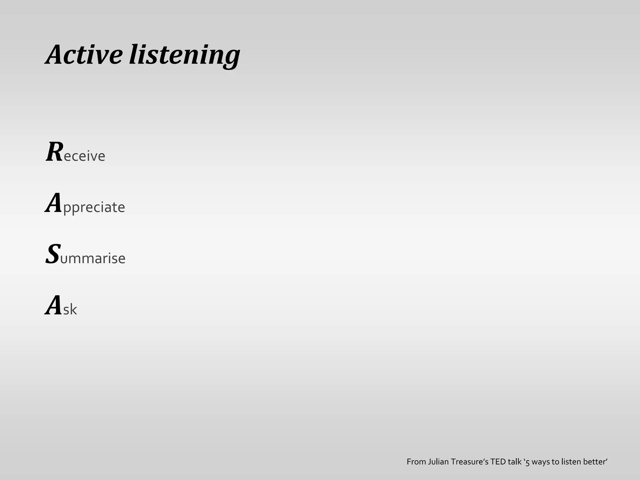  What do you hope to find out?