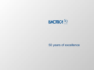 50 years of excellence 