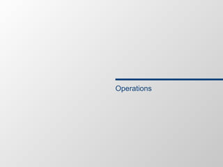 Operations 