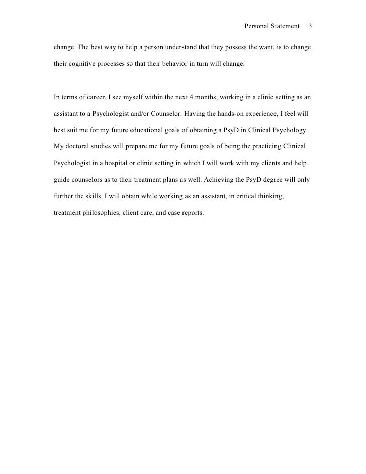 personal statement to clinical psychology personal statement to clinical psychology