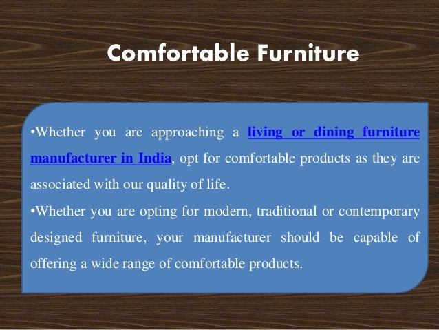 4 Latest Trends Luxurious Furniture Manufacturers In India Are Follow