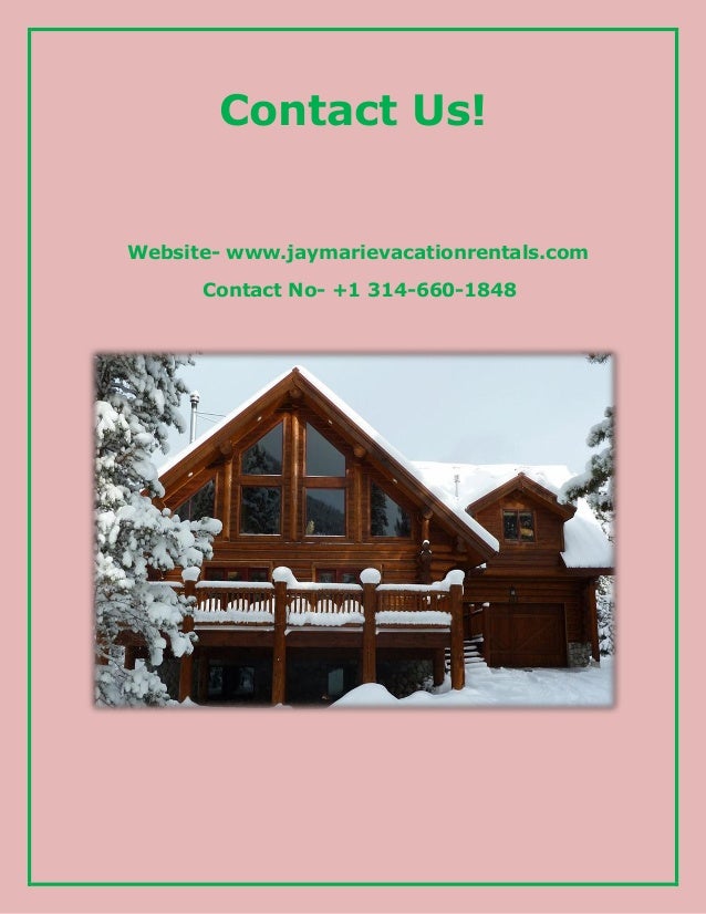 Luxurious Log Home Vacation Rentals Colorado