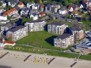 Luxuriös ausgestattete Ferienwohnungen im Strandpalais Duhnen in Cuxhaven