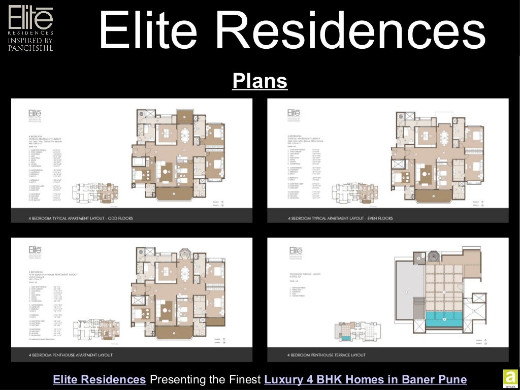 Luxury 4 BHK Flats in Baner Pune Elite Residences Inspired by Panchshil