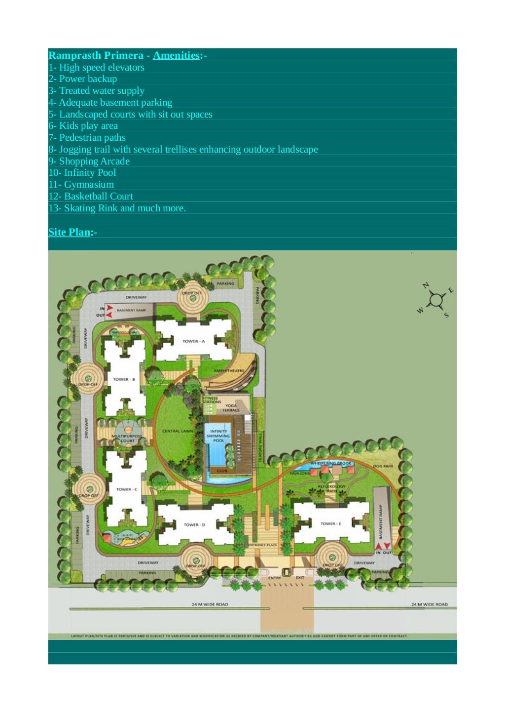 Luxury ((((3 bhk+3t)))) flats ramprastha primera setor37d gurgaon