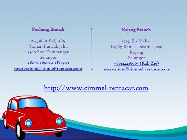 Cheap Car Rental Malaysia