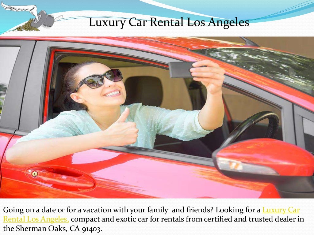 Luxury Car Rentals in California
