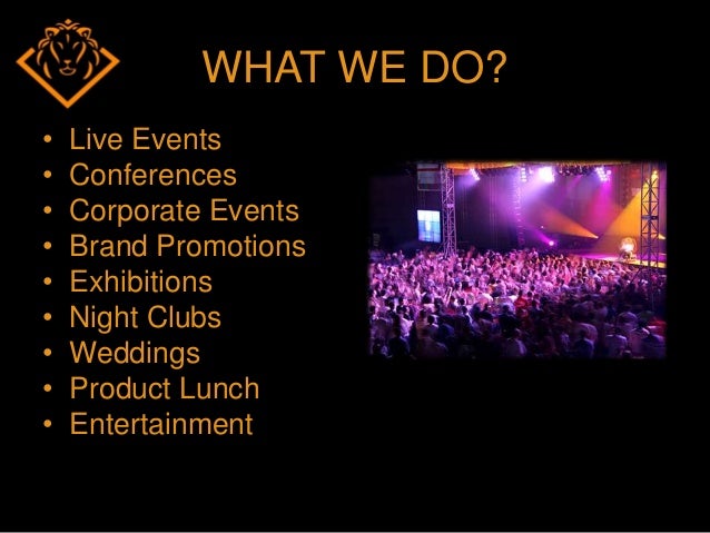 Luxury event company profile 2014