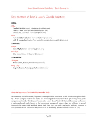 Luxury goods report_2014_bain&company