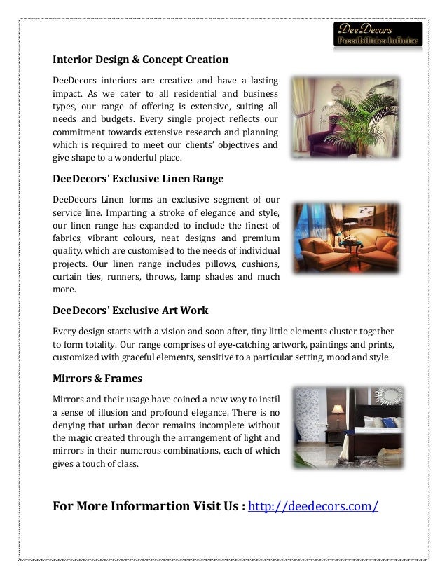 Luxury Interior Design Online Shop