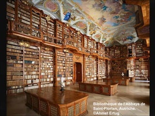 Bibliothèque de l’Abbaye de Saint-Florian, Autriche. ©Ahmet Ertug  