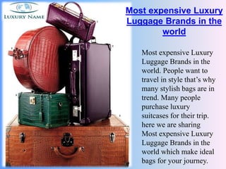 lifestyle luxury items