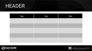 Title Title Title
HEADER
 