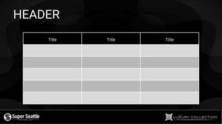 Title Title Title
HEADER
 