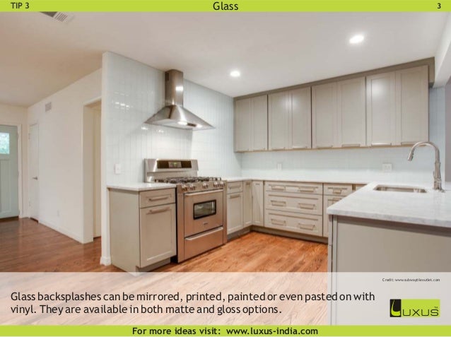 Kitchen Backsplash Options guide to modular kitchen backsplash options Kitchen Backsplash Options guide to modular kitchen backsplash options