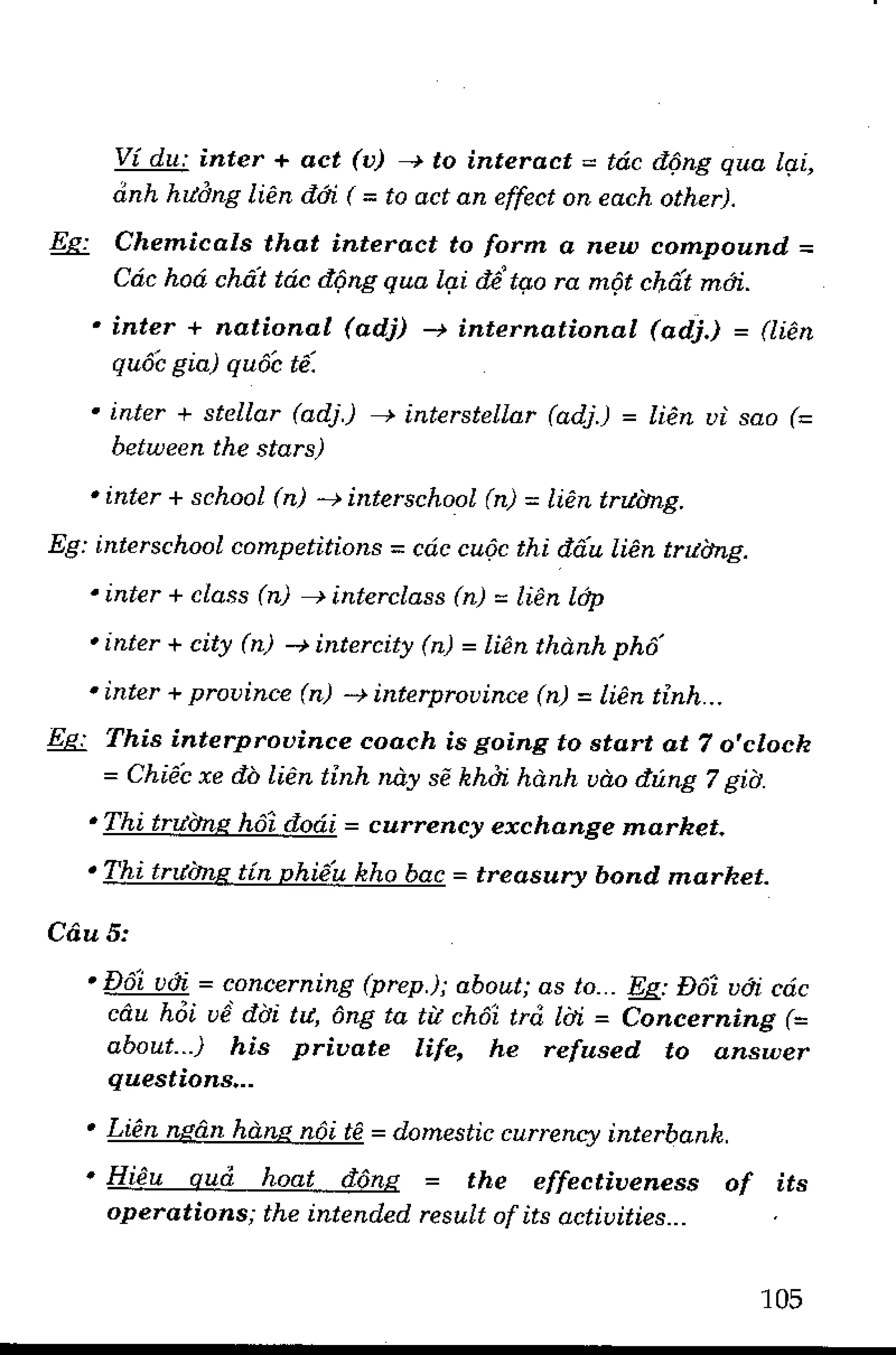 Luyện dịch Việt Anh