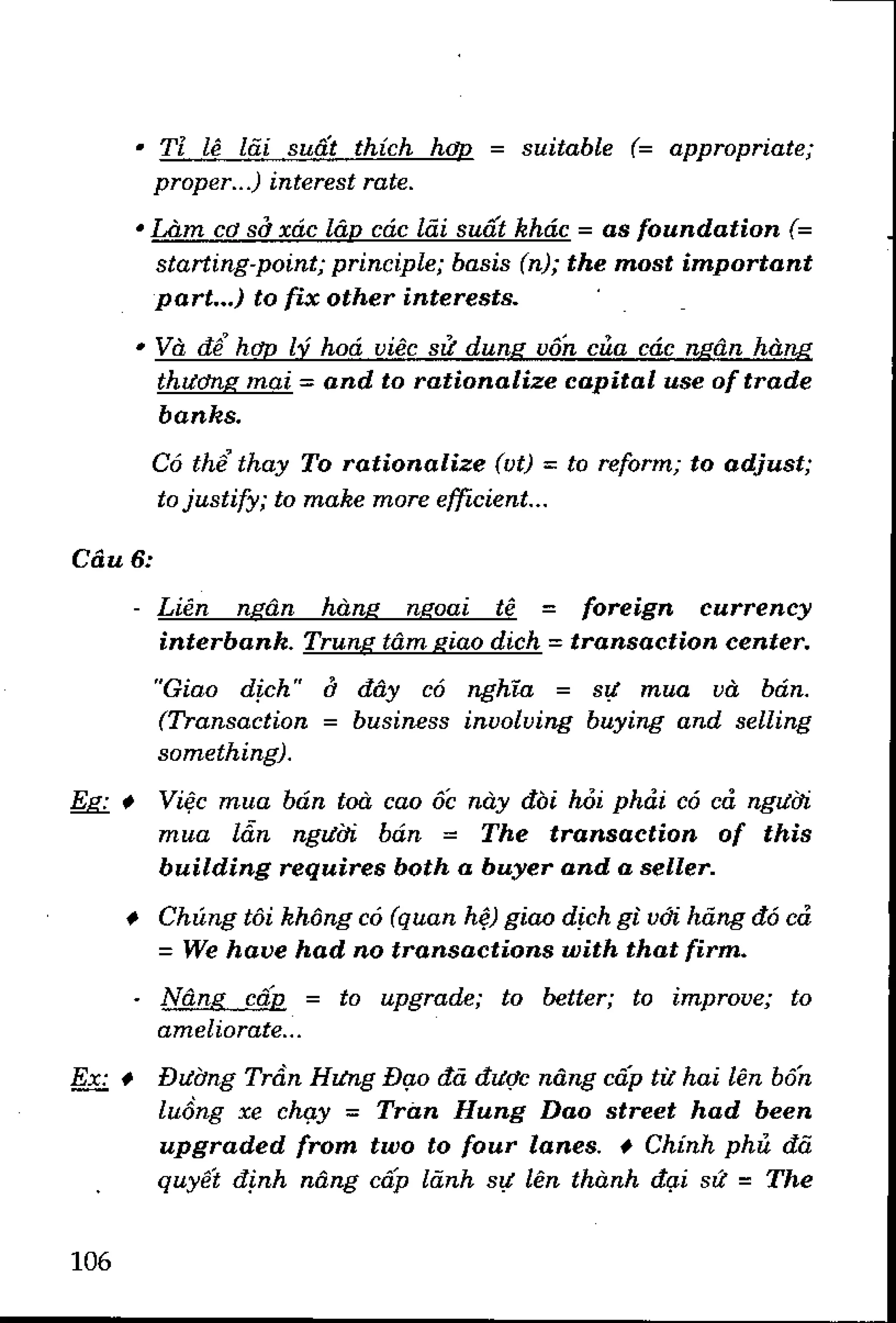 Luyện dịch Việt Anh