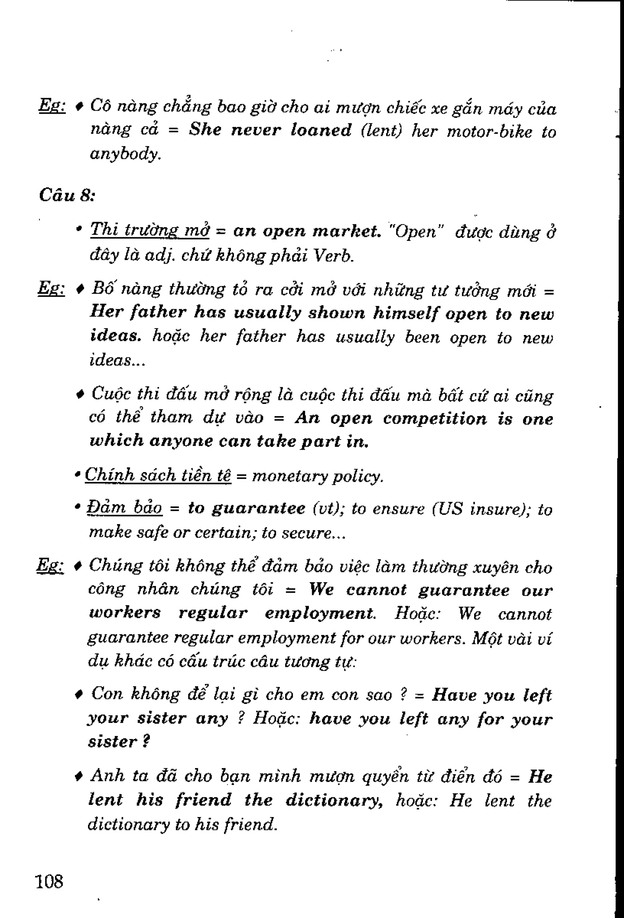 Luyện dịch Việt Anh