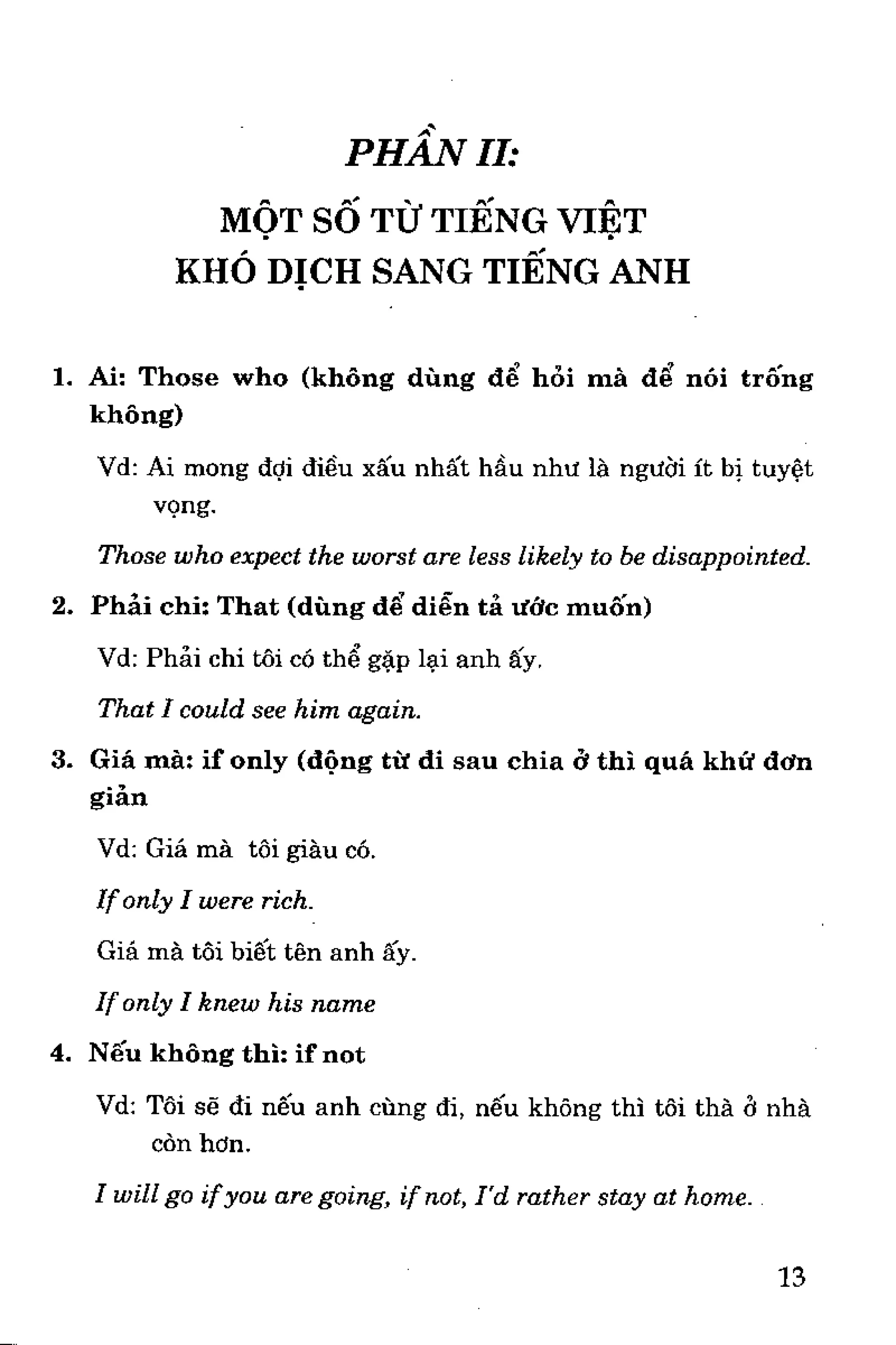 Luyện dịch Việt Anh