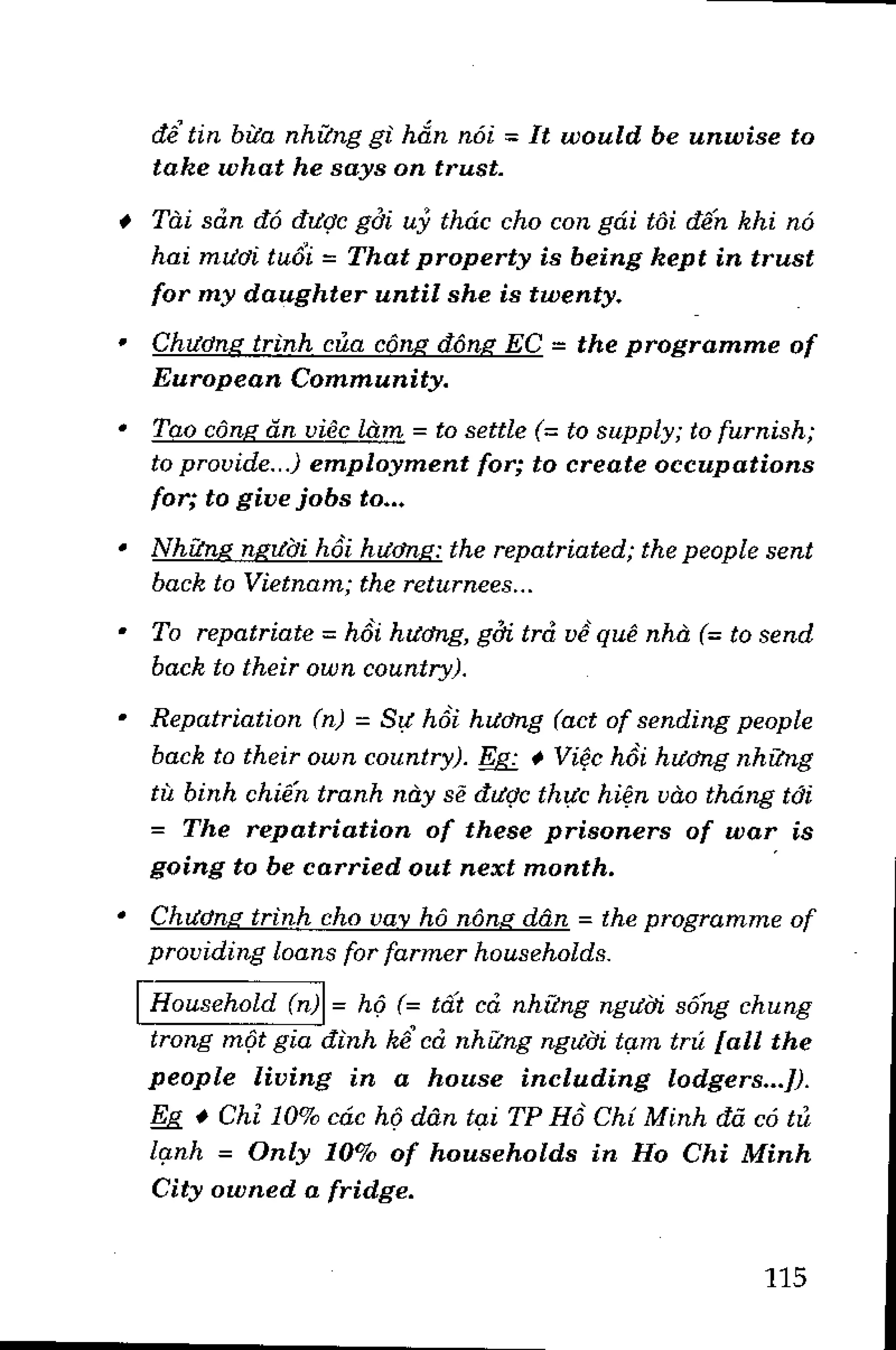 Luyện dịch Việt Anh