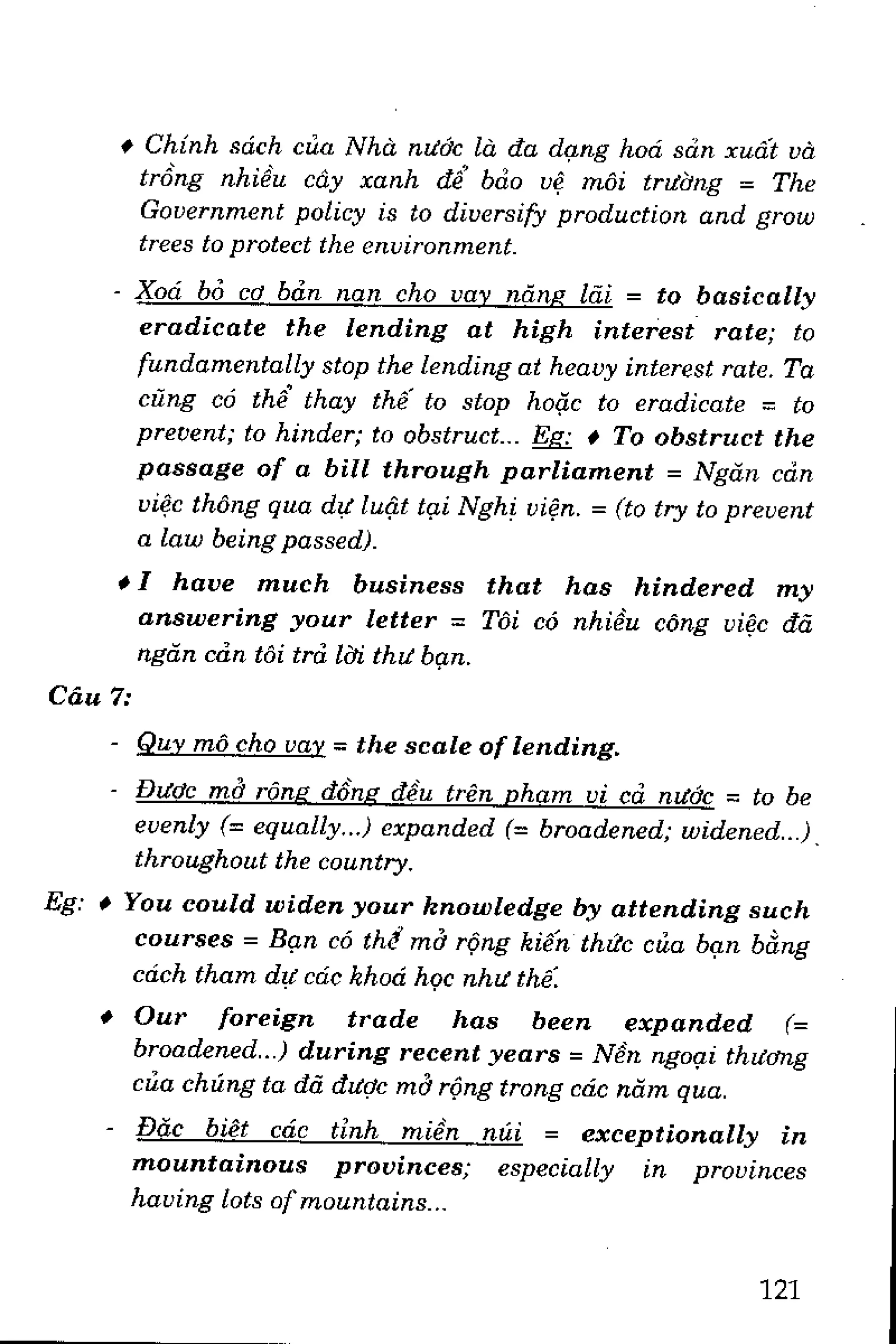 Luyện dịch Việt Anh