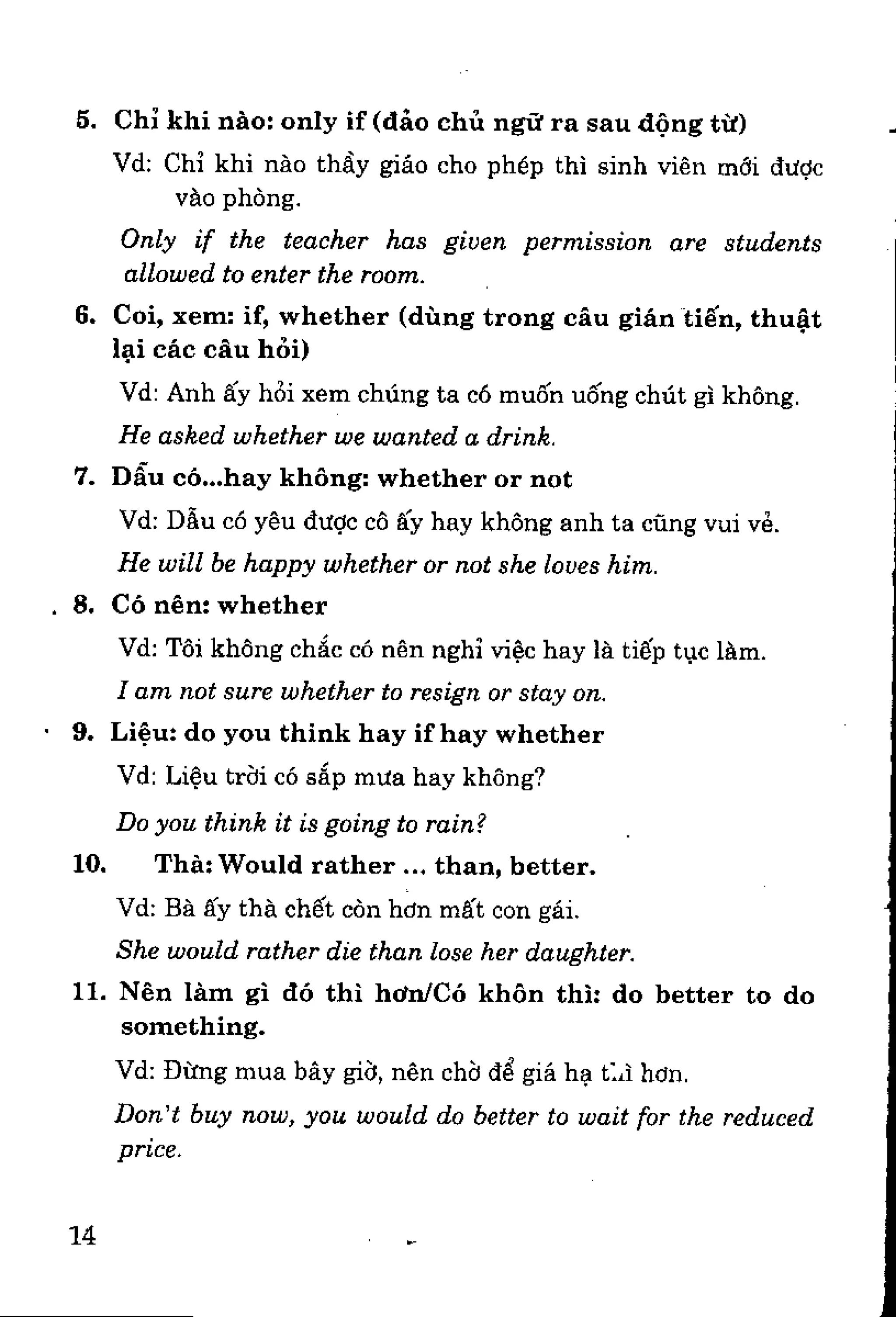 Luyện dịch Việt Anh