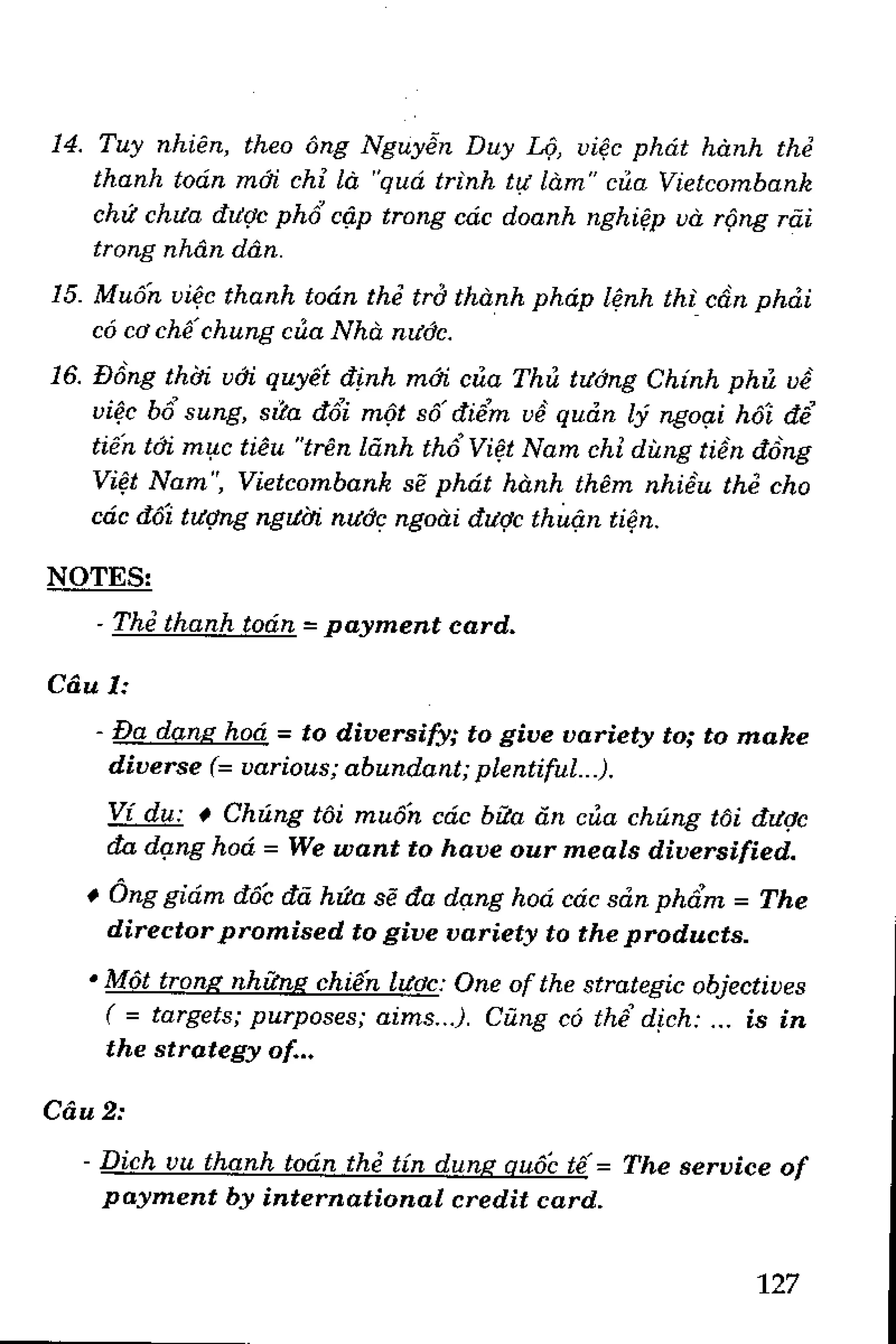 Luyện dịch Việt Anh