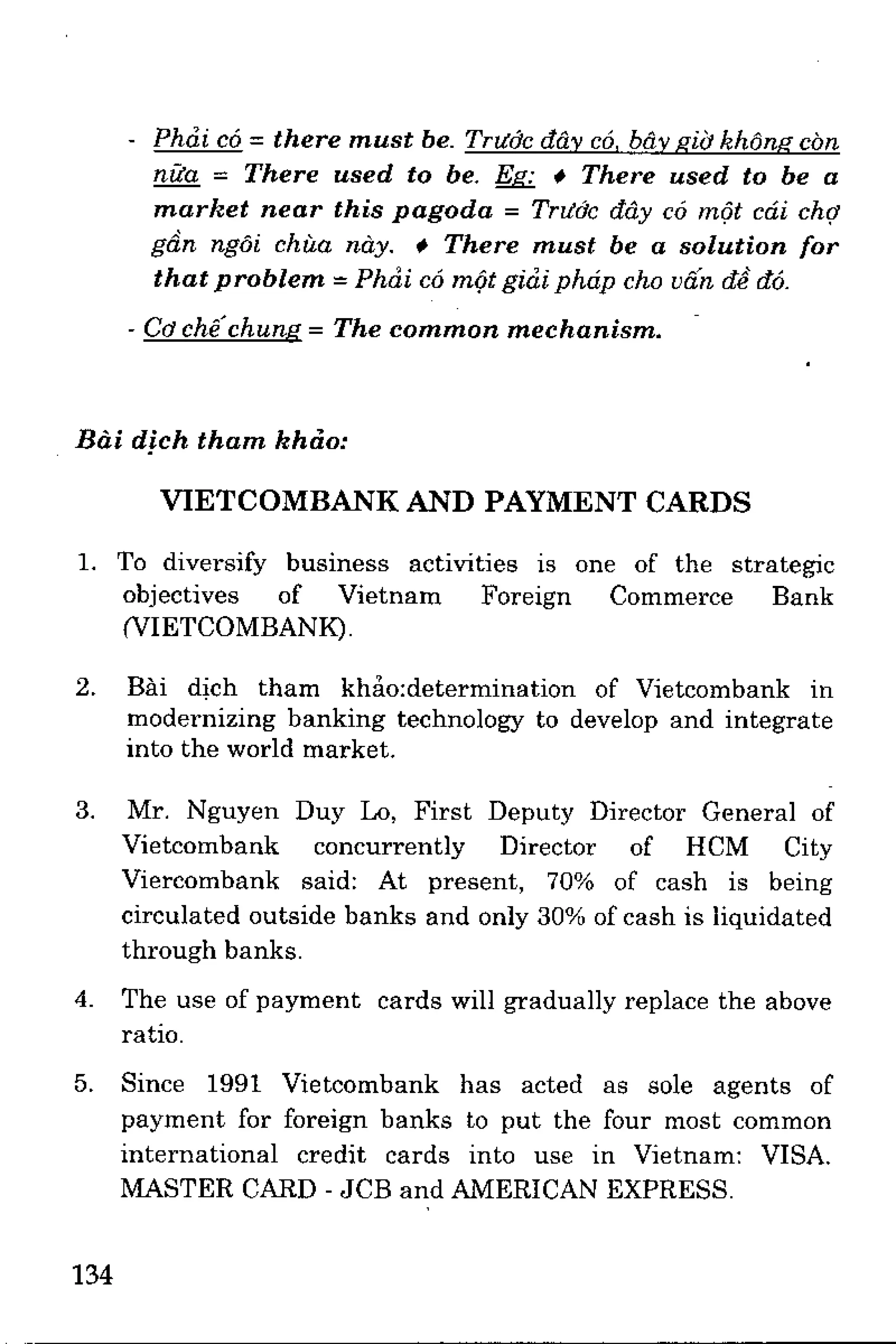 Luyện dịch Việt Anh